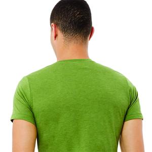 Camiseta cómoda con cuello redondo para hombre, camisetas ligeras de algodón de punto para hombre, ropa informal transpirable y para clima cálido - Product Image 6