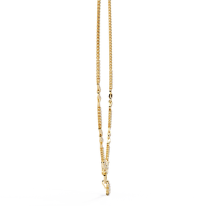 Collar de Oro de 18K con Diamante Cultivado en Laboratorio, Collares de Diamantes para Mujer - Product Image 3