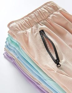 Shorts de sport respirants pour femmes avec taille élastique et poches zippées, ensemble décontracté pour une utilisation active et athlétique - Product Image 5