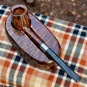 Pipa de Tabaco de Madera de Lujo, Recta, Lacada, Pulida a Mano, Tradicional, para Caballero - Product Image 3