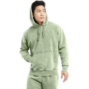 500gms Heavyweight Hoodies Hommes Personnalisé Broderie Logo Goutte Épaule À Capuche Polaire Hoodies Pour Hommes - Product Image 1