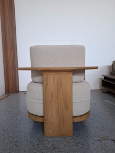 Conjunto de Sillones de Madera de Teca Sólida para Exteriores con Mesa Lateral, Muebles de Patio de Lujo para el Borde de la Piscina, Fabricante de Indonesia - Product Image 4