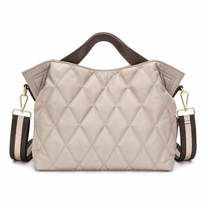 Diamond Quilted Women's <b>Tote</b> <b>Bag</b> Lightweight <b>Waterproof</b> Nylon Shoulder Handbag - Product Image 1