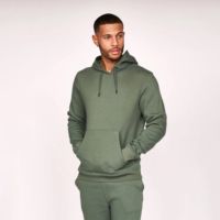 Conjunto de ropa deportiva de lana de peso pesado con logotipo 3D personalizado, pantalones de chándal de alta calidad, Sudadera con capucha, estampado de seda para chándal con estampado de soplo