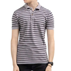 Nuevas Camisas de Diseñador para Hombre, 100% Algodón, Patrón Sólido, Cuello con Botones Bordados, Manga Corta, Tallas Grandes, Tejido Elegante de Secado Rápido - Product Image 3