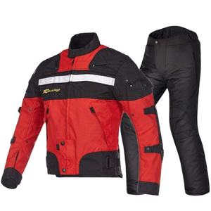 เสื้อแจ็กเก็ตกางเกงสำหรับขี่มอเตอร์ไซค์กันน้ำได้สำหรับผู้ชาย - Product Image 4