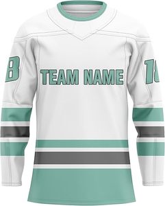 2025 ensemble de maillots de Hockey sur glace sublimé personnalisé attirail sergé cousu Pro Teamwear Service OEM commandes en gros fournisseur - Product Image 1