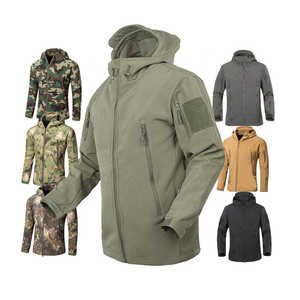 Logo personnalisé OEM imperméable polaire haute rue respirant veste d'hiver pour hommes nouveau design extensible Softshell - Product Image 1