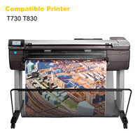 Cartucho de Tinta Tatrix hp 728 HP 728 728MBK Compatible con HP DesignJet T730 T830