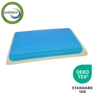 Almohadas <span class=keywords><strong>de</strong></span> enfriamiento superiores <span class=keywords><strong>de</strong></span> verano, tela con capas <span class=keywords><strong>de</strong></span> aire, <span class=keywords><strong>almohada</strong></span> <span class=keywords><strong>de</strong></span> espuma <span class=keywords><strong>de</strong></span> memoria <span class=keywords><strong>de</strong></span> pan rellena <span class=keywords><strong>de</strong></span> gel <span class=keywords><strong>de</strong></span> enfriamiento azul <span class=keywords><strong>de</strong></span> gran tamaño - Product Image 2