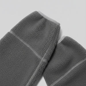 เสื้อแจ็คเก็ตขนแกะคุณภาพสูงแบบสั่งทำพิเศษ ปกติ ปกติ ทรงโอเวอร์ไซส์  ผ้าขนแกะหนาปานกลาง  คอตั้ง  ด้านหน้า  สำหรับผู้ชายและผู้หญิง - Product Image 4