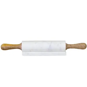 High Quality Wooden new handmade rolling pin and rolling board hot sale rolling Dumpling Rolling Pin Dough Roller at best deal