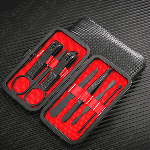 Custom Private Label Premium <b>Manicure</b> Pedicure Set Stainless Steel Nail Grooming <b>Kit</b> for Travel and Salon - Product Image 6