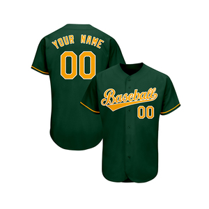 Uniforme deportivo de béisbol, camiseta personalizada con Logo sublimado/bordado, malla de poliéster 100%, secado eléctrico, color negro - Product Image 4