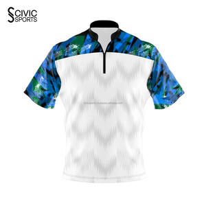 Maillots de bowling pour équipes et clubs Chemises de sublimation légères avec logo Maillots de bowling pour hommes - Product Image 3