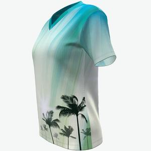 Diseño de sublimación personalizado con logotipo personalizado y tamaño Camisetas de mujer Camisetas de sublimación de ajuste cómodo - Product Image 5