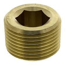 Tapón Hexagonal de Latón Directo de Fábrica, Tapón Roscado NPT BSPT, Tapón de Orificio Roscado, Sellador para Sistemas Hidráulicos y Neumáticos - Product Image 2