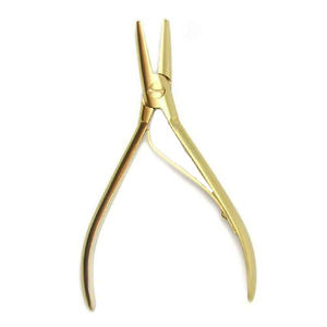 <b>Hair</b> Extension Plier Professional Salon Installation Removal <b>Tool</b> Stainless Steel Bead Clamp <b>Styling</b> Pliers IMANS ENTERPRISES - Product Image 4