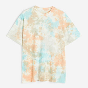 Camiseta Extra Grande de Algodón Premium con Logotipo Personalizado, Estilo Vintage, Lavado Ácido, Estilo Urbano, Gráfico, Técnica Puff, Fitness 3D para Hombre - Product Image 1