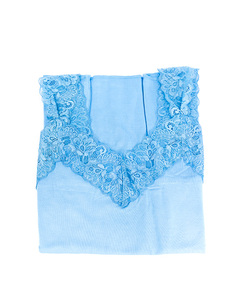 Top in pizzo di bambù da donna S-XXL scollo a V in pizzo floreale morbido e leggero Super traspirante - Product Image 2