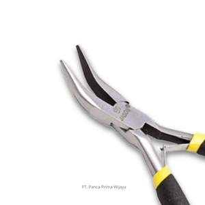 Alicates de Punta Curva Mini de Acero al Cromo Vanadio de Alta Calidad, 4.5 Pulgadas, Precisión para Bricolaje Electrónico y Manualidades, OEM Disponible - Product Image 4