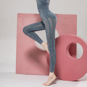 Best Quality <b>Yoga</b> <b>Leggings</b> Pants <b>Flare</b> Spandex Reflective Drawstring <b>Yoga</b> <b>Leggings</b> - Product Image 4