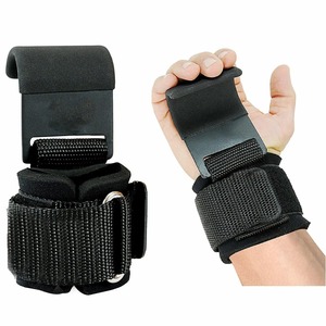 Entrenamiento Fitness GYM Carbon Dead lifts Grip Power Pads Hand Grips Pad levantamiento de pesas Correas de servicio pesado con gancho material duradero - Product Image 5