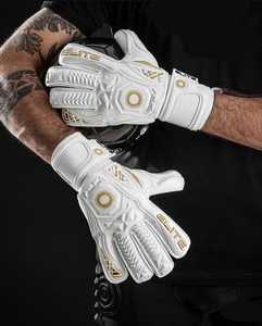 Guantes de portero profesionales hechos a medida de alta calidad, transpirables, antideslizantes, diseño de corte negativo de látex alemán para uso en exteriores - Product Image 4