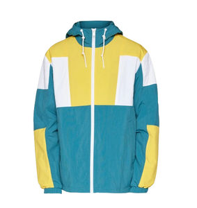 Chaqueta cortavientos para hombre con logotipo personalizado de último diseño, chaqueta cómoda de material transpirable de alta calidad con tamaño/color personalizado - Product Image 1