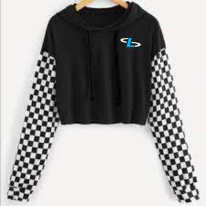 เสื้อครอป2025คุณภาพสูงชุดวอร์มสำหรับผู้หญิงชุดวอร์มมีฮู้ดสองชิ้นชุดกางเกงวิ่งจ๊อกกิ้ง - Product Image 2