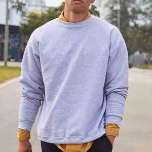 Latest Men's Solid 100% Cotton Anti-Wrinkle Breathable Winter <b>Pullover</b> <b>Sweater</b> Long Sleeved Knitted Casual Design Fashion Wear - Product Image 6