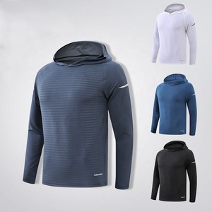 Custom DRY-FIT Reflective Men's Jogging Running Hoodie <b>Yoga</b> Sports Hoodies Workout Gym <b>Sweatshirt</b> Coat Men's Pullover Hoodies - Product Image 3