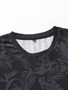 เสื้อยืดกลางแจ้งลำลองผ้าคอตตอนสำหรับผู้ชายแฟชั่นใหม่ล่าสุดพิมพ์ลายดิจิทัลโลโก้ตามสั่งสำหรับฤดูร้อน - Product Image 3