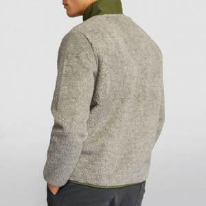 2023 veste polaire pour hommes Simple décontracté col montant populaire automne et hiver mode couleur unie - Product Image 5