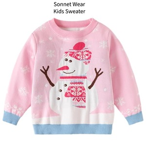Pulls en tricot pour enfants, hauts mignons - Product Image 5