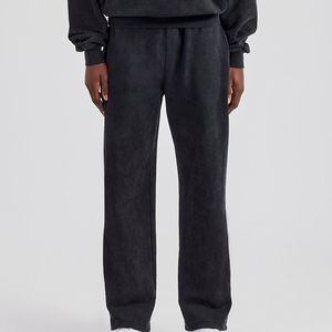 Ensemble de survêtement de sport grande taille pour hommes, survêtement de sport uni en polyester, vente en gros, personnalisable, respirant, confortable, ensemble de survêtement pour hommes - Product Image 6