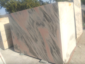 Dalles de marbre rose indien de qualité supérieure carreaux de pierre naturelle du Rajasthan de taille personnalisée pour intérieur extérieur pour salle de bain escalier - Product Image 2