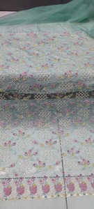 Elegante tela de organza de viscosa sin arrugas para vestidos de noche Accesorios Tela de organza ligera - Product Image 2