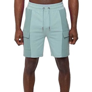 Ensemble de survêtement décontracté pour hommes, personnalisable, à séchage rapide, avec logo de designer personnalisé, vêtements d'été, manches courtes, short personnalisable - Product Image 5