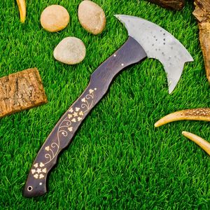 ขวานญี่ปุ่นแบบมืออาชีพขวานเหล็กคาร์บอนปลอมแปลงขวานแคมป์ปิ้งขายส่งออกแบบได้ตามต้องการ - Product Image 4