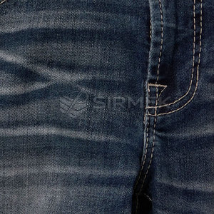Jeans Clásicos de Corte Ajustado, Elásticos, Lavados y Desgastados, Diseño de Pierna Recta, Cómodos, Casuales, para Uso Diario, Pantalones de Moda - Product Image 5