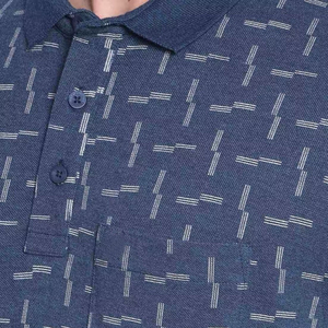 Sublimation du logo personnalisé pour hommes pour polo avec la dernière conception Nouveau style Offre Spéciale pour une tenue décontractée Chemises polo à motifs imprimés - Product Image 6