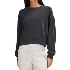 Femmes lourd 100% coton sweat à capuche surdimensionné personnalisable imprimé nouveau décontracté polaire hiver gros sweats à capuche vierges avant 2026 - Product Image 1