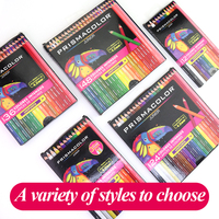 Prismacolor – ensemble de crayons de couleur en bois à base d'huile, série Junior 12/24/36/48 couleurs, 4.0mm, couleur riche, niveau collège