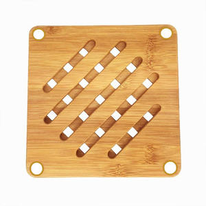 Soporte de madera hecho a mano para protección contra el calor, salvamanteles de madera ecológico para artículos calientes - Product Image 3