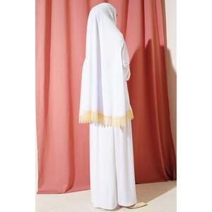 Set de prière en dentelle Ecru - Product Image 2