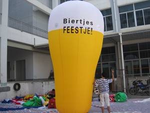 แก้วเบียร์เป่าลมสำหรับงานโฆษณา - Product Image 1