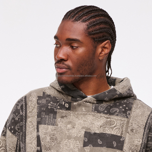 Sudadera con Capucha de Alta Calidad, 465GSM, Corte Regular, con Estampado Digital y Bordado, para Hombre, Invierno - Product Image 4