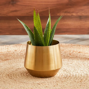 Jardinière intérieure et extérieure en métal doré de qualité supérieure support en fer supérieur Pots de fleurs et jardinières décoratifs pour la maison de luxe élégants - Product Image 5