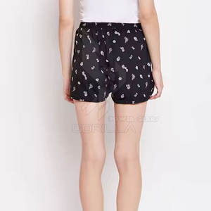 กางเกงขาสั้นชายหาดเอวสูงสำหรับผู้หญิง แห้งเร็ว ระบายอากาศได้ดี เป็นมิตรกับสิ่งแวดล้อม ผ้าฝ้าย 100% สีและขนาดปรับแต่งได้ S-4XL สำหรับว่ายน้ำในฤดูร้อน - Product Image 3